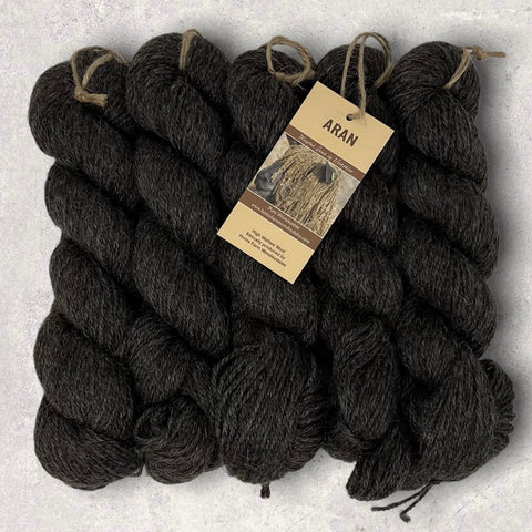 Undyed Natural Coloured Dark Brown Yarn - 6 pack – Nat-Ewe-Ral Wool